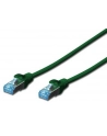 Digitus Kabel krosowy SF/UTP kat.5e 0.5m zielony (DK-1532-005/G) - nr 2