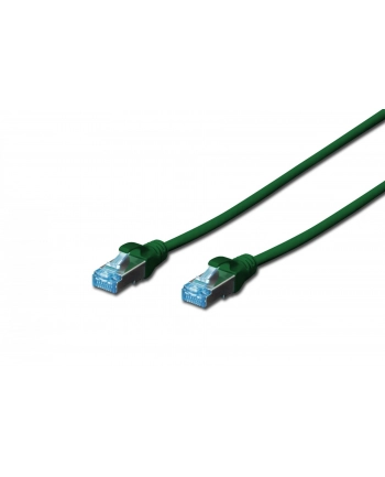 Digitus Kabel krosowy SF/UTP kat.5e 0.5m zielony (DK-1532-005/G)