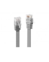 LINDY Patchcord Cat.6 U/UTP płaski 3m szary (47493) - nr 3