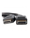 Techly Kabel DisplayPort - HDMI 1m Czarny (ICOC-DSP-H-010) - nr 7