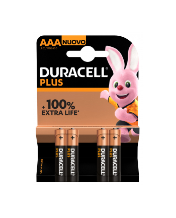 DURACELL AAA PLUS 4-PACK