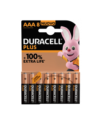 DURACELL BATERIA PLUS 8 SZT.