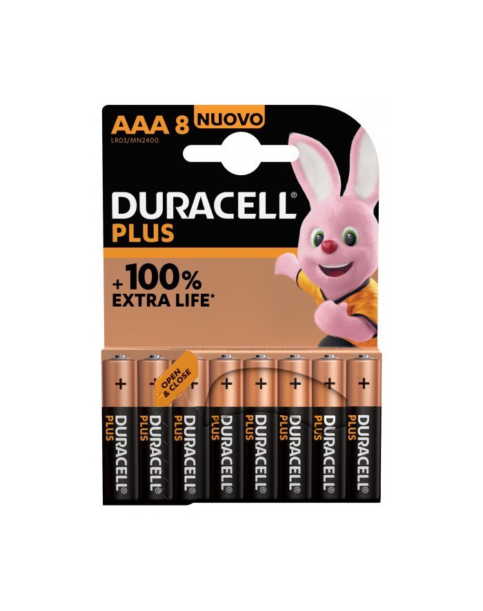 DURACELL BATERIA PLUS 8 SZT. główny