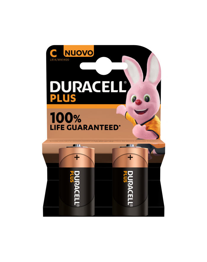 DURACELL PLUS MN1400 C, ALKALINE, 2 PCS 815 główny