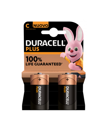 DURACELL PLUS MN1400 C, ALKALINE, 2 PCS 815