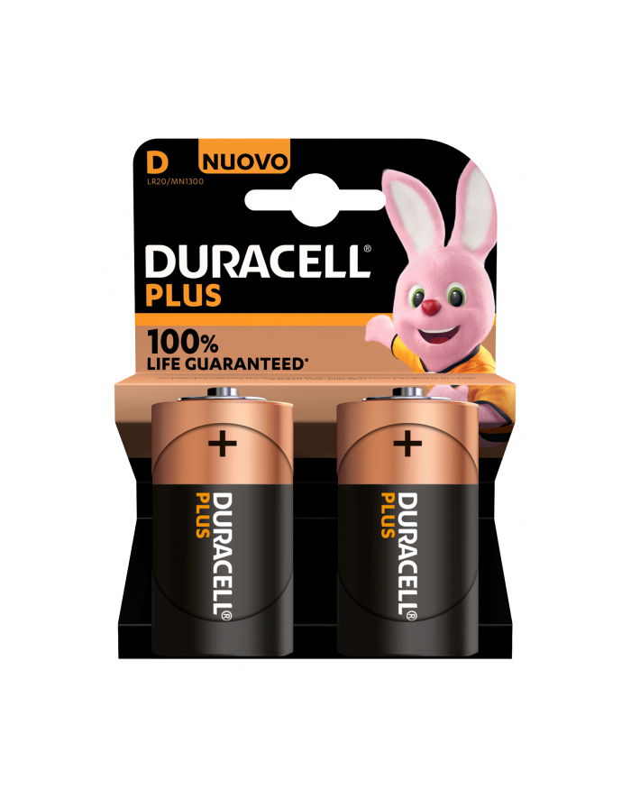 DURACELL D PLUS 2-PACK główny