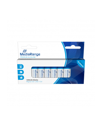 MediaRange Batterie Mediarange Prem. Blister AA (Alkaline/LR06) 10S (MRBAT 105)