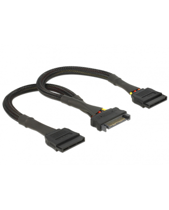 Delock SATA 15pin - 2x SATA 15pin 0.25m (60135) nr 2