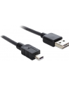Delock Kabel Usb 2.0 , 1X Złącze Męskie Usb 2.0 A - 1X Złącze Męskie Mini-Usb 2.0 B, 5 M, R (83365) - nr 23