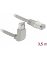 Delock Patchcord Cat.6A SSTP wtyk kątowy 0.5m (83644) - nr 10