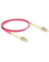 Delock Patchcord światłowodowy LC/LC 50/125µ 1m OM4 (84640) - nr 13