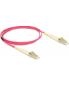 Delock Patchcord światłowodowy LC/LC 50/125µ 1m OM4 (84640) - nr 16