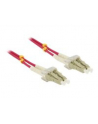 Delock Patchcord światłowodowy LC/LC 50/125µ 2m OM4 (84641) - nr 3