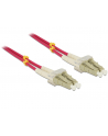 Delock Patchcord światłowodowy LC/LC 50/125µ 2m OM4 (84641) - nr 4