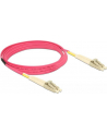Delock Patchcord światłowodowy LC - LC Duplex OM4 5m (84643) - nr 11