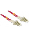 Delock Patchcord światłowodowy LC - LC Duplex OM4 5m (84643) - nr 13