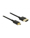 DELOCK DELOCK KABEL HDMI 84788 [1X ZŁĄCZE MĘSKIE HDMI - 1X ZŁĄCZE MĘSKIE MICRO HDMI (TYP D)] 0.50 M (DELOCKKABELHDMIAGTMI (DELOCKKABELHDMIAGTMICROD3D4 - nr 2