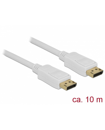 Delock DisplayPort - DisplayPort 10m Biały (84863) nr 1