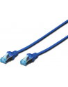 Digitus Kabel krosowy SF/UTP Cat.5e 1m niebieski (DK-1532-010/B) - nr 6
