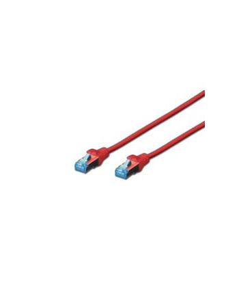 Digitus kabel RJ-45 kat.5e SF/UTP Czerwony 5m (DK1532050R)