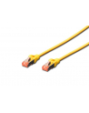 Digitus Kabel krosowy S/FTP kat.6 0.25m żółty (DK-1644-0025/Y) - nr 10