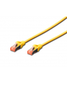 Digitus Kabel krosowy S/FTP kat.6 0.25m żółty (DK-1644-0025/Y) - nr 1