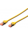 Digitus Kabel krosowy S/FTP kat.6 0.25m żółty (DK-1644-0025/Y) - nr 22