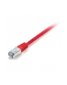 Equip Patchkabel equip RJ45 S/FTP C6 0.25m Red HF (605523) - nr 1