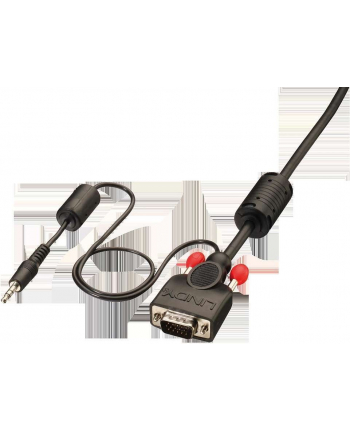 Lindy Kabel VGA-VGA + Audio Mini Jack 10m (LY37303)