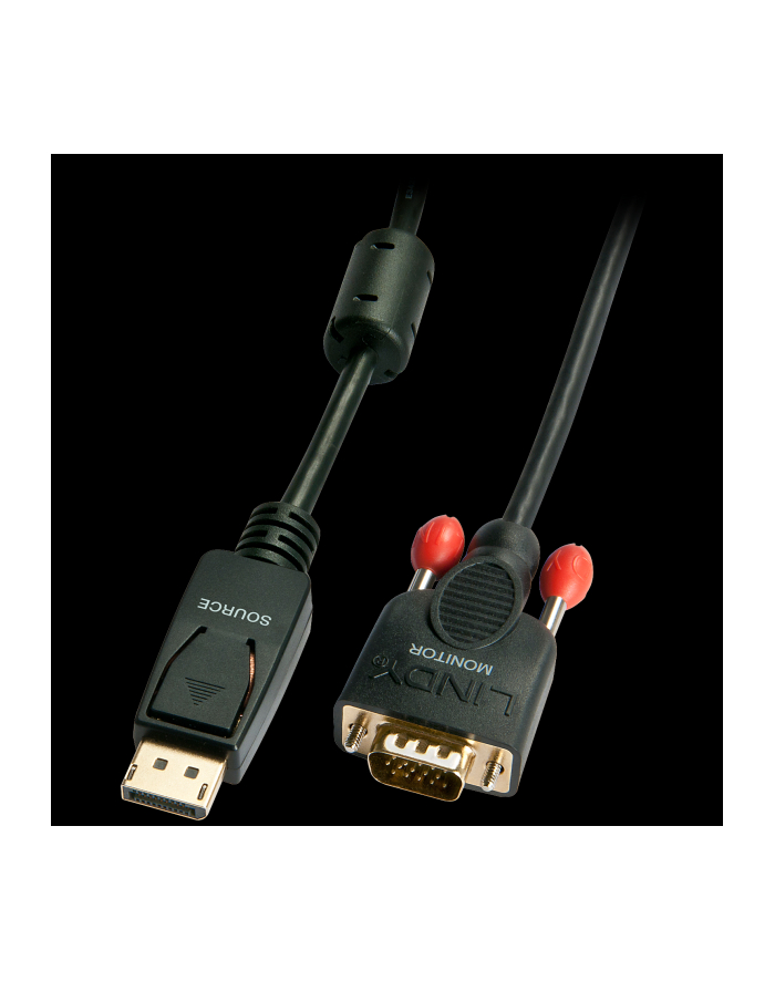 LINDY DisplayPort/VGA 2m (41942) główny