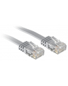 LINDY Patchcord Cat.6 U/UTP płaski 3m szary (47493) - nr 2