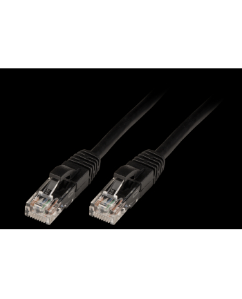 Lindy 48077 Kabel Sieciowy Skrętka Cat6 UUtp Czarny 1M (Ly48077)