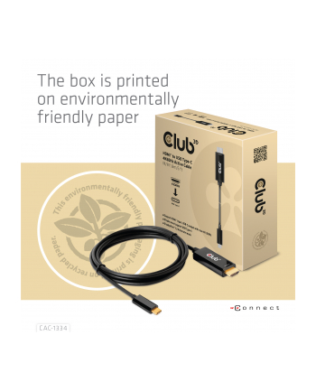 CAC-1334 Aktywny kabel HDMI na USB-C 4K 60Hz M/M 1,8 m nr 1