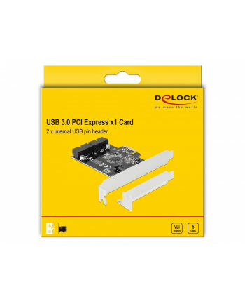 Delock PCIe x1 - 2x USB 3.0 (90387)