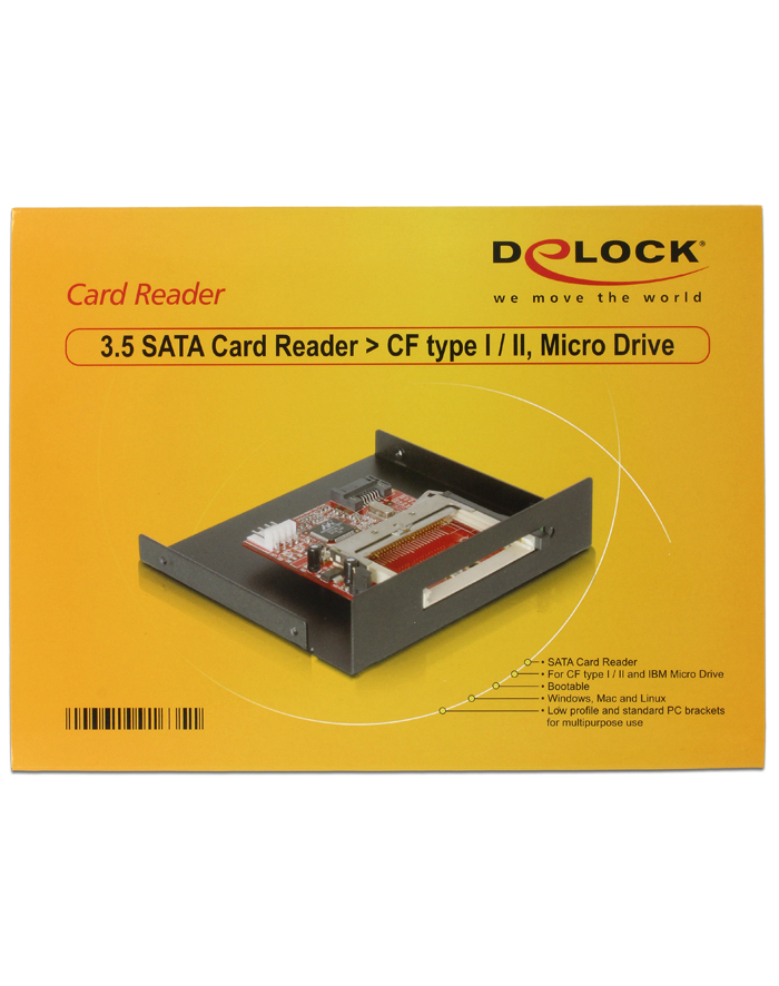 DeLOCK SATA Card Reader (91635) główny