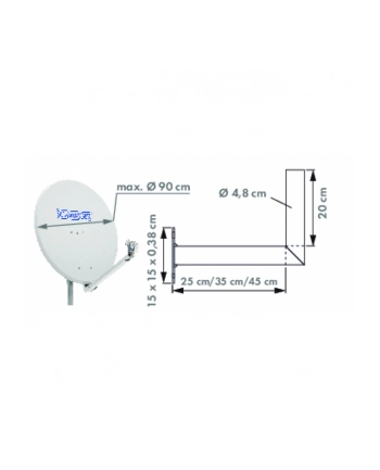 Schwaiger Wah 25 A Wall Mount