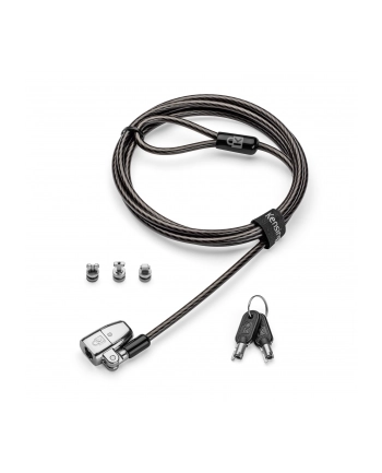 Kensington Blokada Clicksave 2.0 Do Laptopa 3 W 1 Otwierana Kluczem Czarny (K68102Eu) nr 1