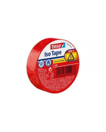 Tesa Taśma izolacyjna 56192-13-02 Czerwony (DxS) 10 m x 15 mm 1 rolka nr 1