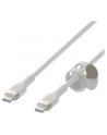 belkin Kabel BoostCharge USB-C/USB-C silikonowy w oplocie 2m, biały - nr 27