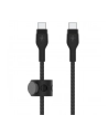 belkin Kabel BoostCharge USB-C/USB-C silikonowy w oplocie 1m, czarny - nr 18