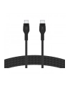 belkin Kabel BoostCharge USB-C/USB-C silikonowy w oplocie 1m, czarny - nr 20