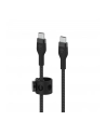 belkin Kabel BoostCharge USB-C/USB-C silikonowy w oplocie 1m, czarny - nr 27