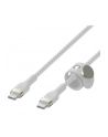 belkin Kabel BoostCharge USB-C/USB-C silikonowy w oplocie 1m, biały - nr 16