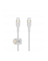 belkin Kabel BoostCharge USB-C/USB-C silikonowy w oplocie 1m, biały - nr 22