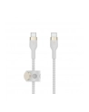 belkin Kabel BoostCharge USB-C/USB-C silikonowy w oplocie 1m, biały - nr 7