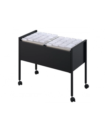 Durable Wózek Na Teczki Zawieszkowe A4 100 Economy Czarny (308201) nr 1