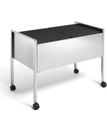 Durable Wózek Na Teczki Zawieszkowe A4 100 Economy Srebrny (308223) nr 1