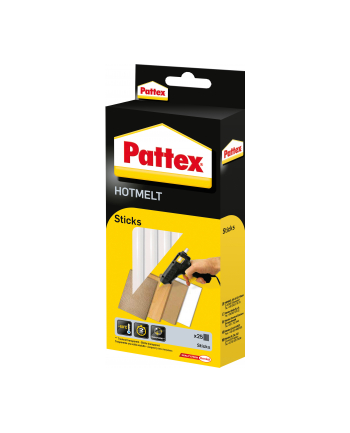 Pattex Wkłady do pistoletu do klejenia na gorąco 500 g, 250 mm, średnica 11 mm PTK 05