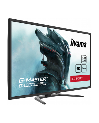 iiyama Monitor 43 cale G4380UHSU-B1 4K, VA, 2xHDMI, DP, 0,4ms, 550cd/m2, USB3.0 nr 2