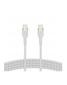 belkin Kabel BoostCharge USB-C/USB-C silikonowy w oplocie 2m, biały - nr 9